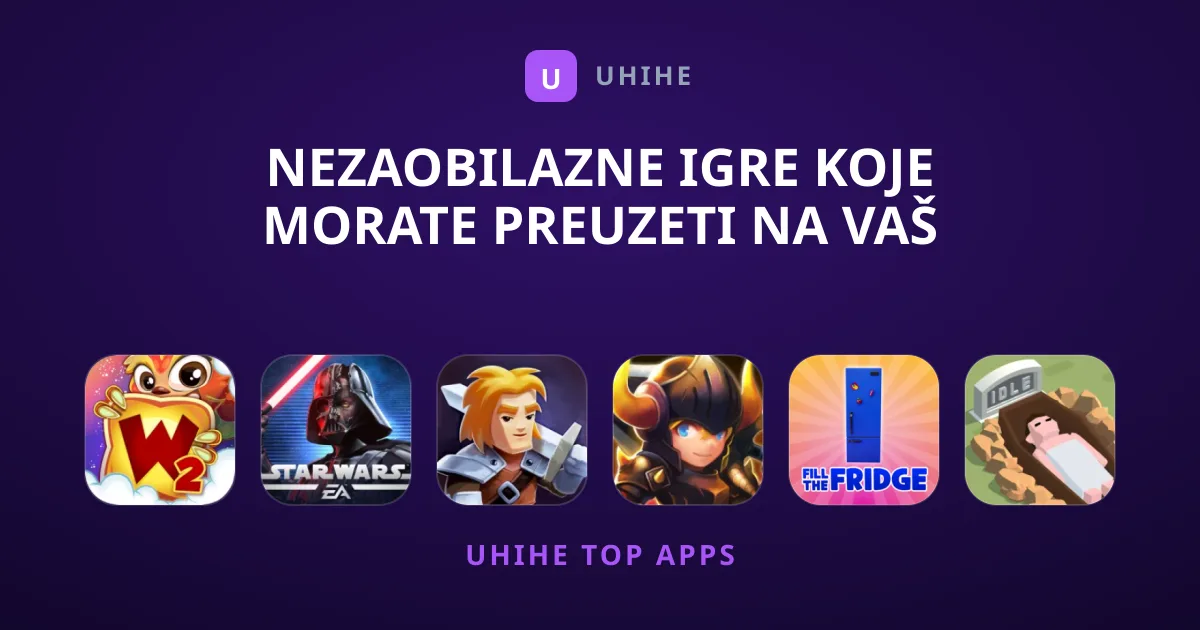 Nezaobilazne Igre Koje Morate Preuzeti Na Vaš Telefon